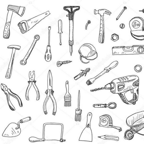 Контурные строительные инструменты