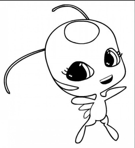 Тикки леди баг раскраска