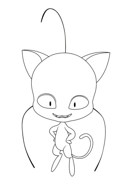 Раскраска леди баг КВАМИ