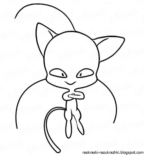 Раскраски леди баг и супер кот КВАМИ