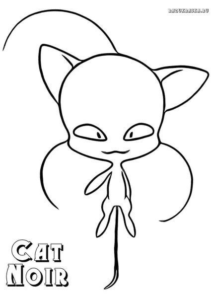 Раскраски леди баг и супер кот КВАМИ