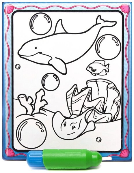 Водные раскраски для детей