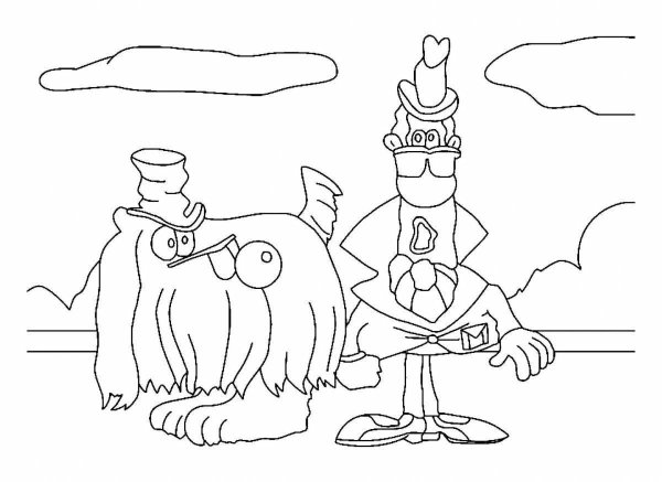 Капитан раскраска для детей